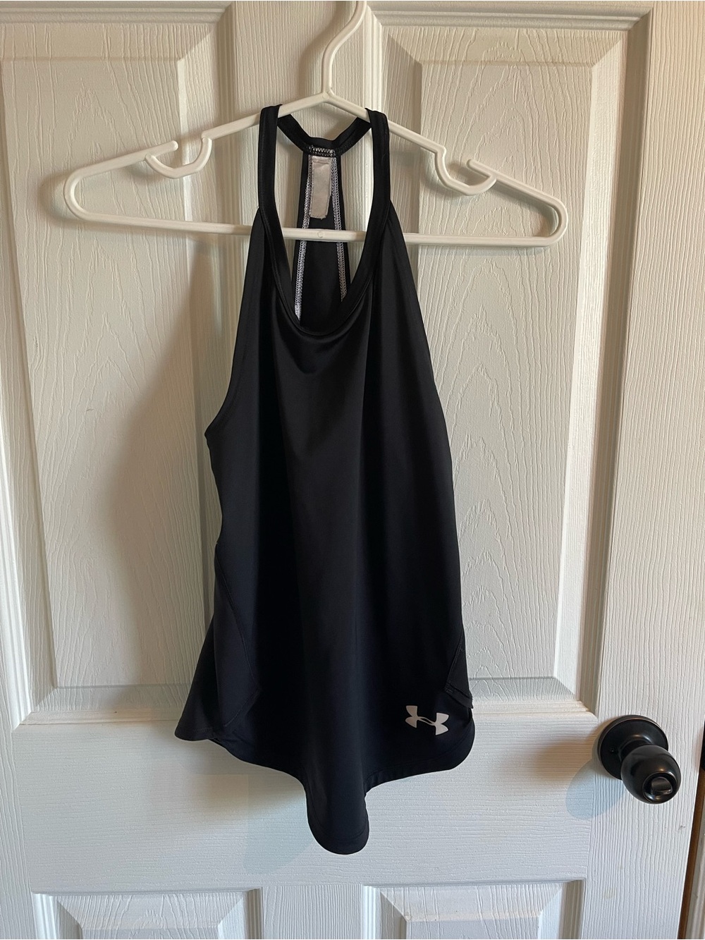 Under Armour Youth Medium Black Racerback Training Tank